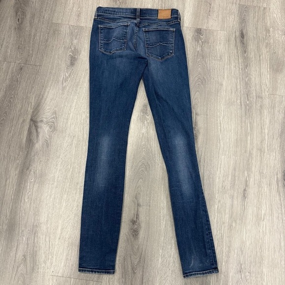 Lucky Brand Women's Brooke Skinny Jeans 0/25 Dark Wash Made in USA 26x32 - Picture 7 of 7